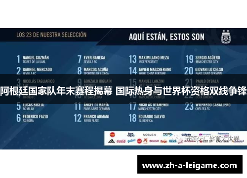 阿根廷国家队年末赛程揭幕 国际热身与世界杯资格双线争锋